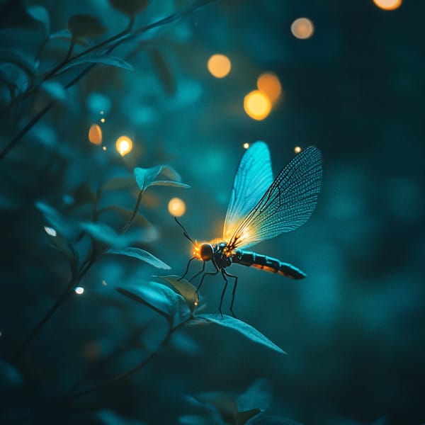 ¿Porqué brillan las luciérnagas?